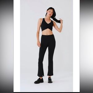 Alo Yoga High-Waist 7/8 Zip It Flare Legging